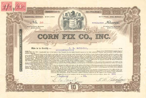 Corn Fix Co., Inc.